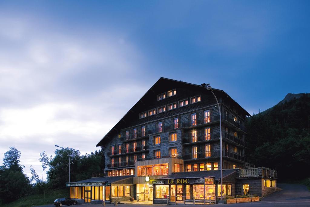 Hotel Du Puy Ferrand , Restaurant La Table De L'Ours Le Mont-Dore Bagian luar foto
